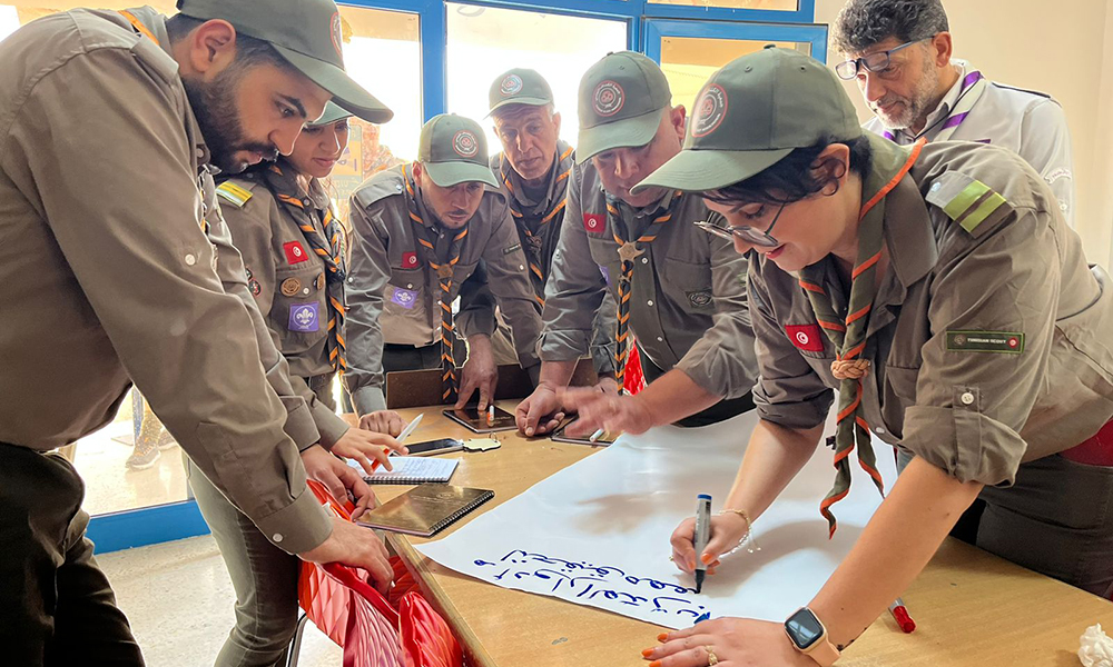 Formation des leaders scouts à sfax