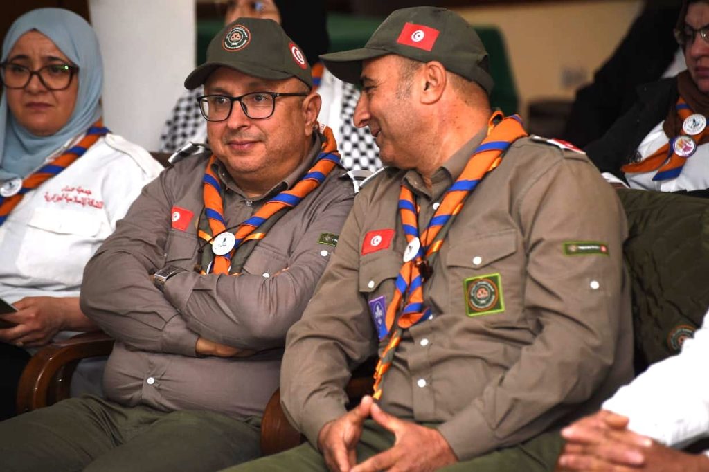 Participation de l'Association Le Scout tunisien à la réunion du Conseil national des Scouts algériens