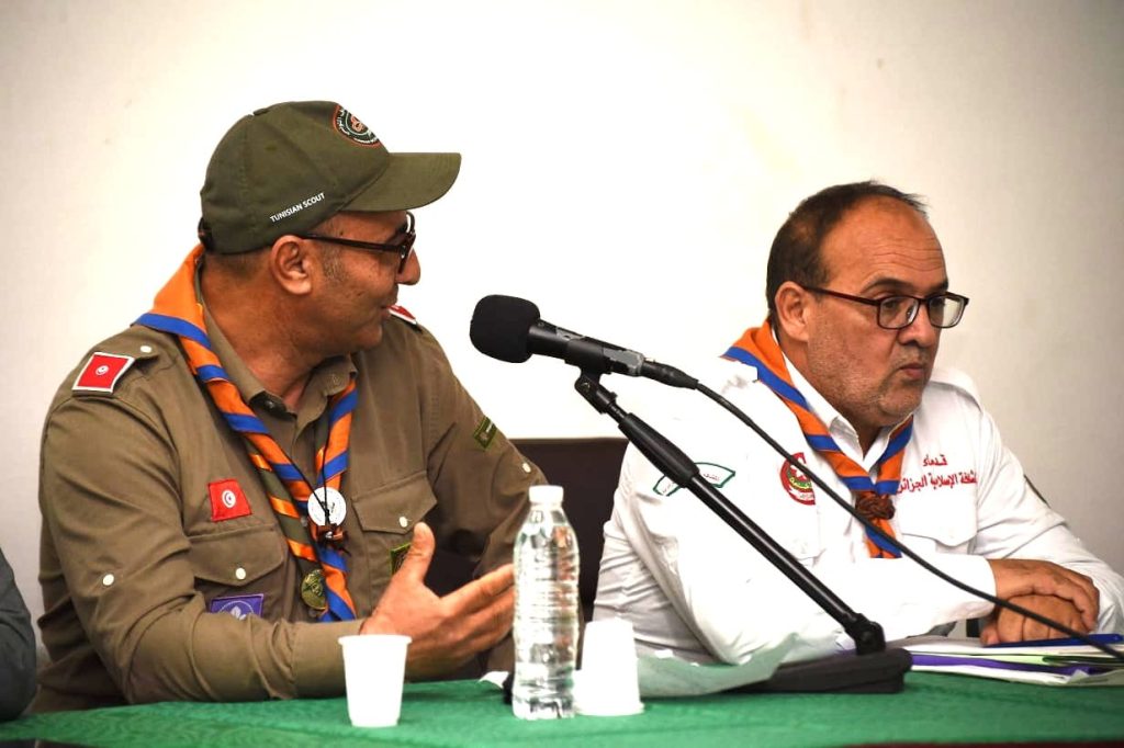 Participation de l'Association Le Scout tunisien à la réunion du Conseil national des Scouts algériens