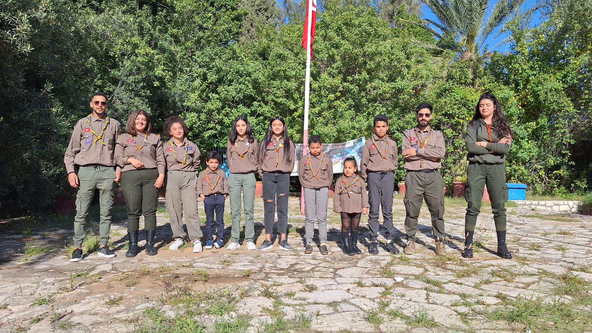 Participation Active du Groupe Scout Maritime de Hammam Sousse à la Session Terrain sur le Développement Jeunesse et Culturel à Sousse